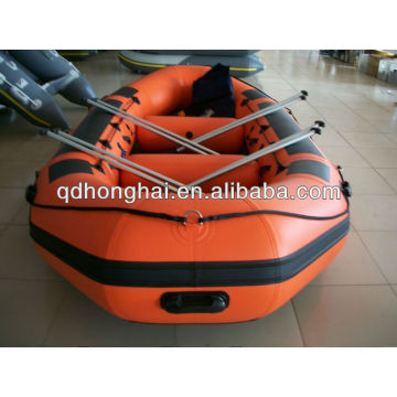 PVC rafting botes de remos de barco de pesca de barco